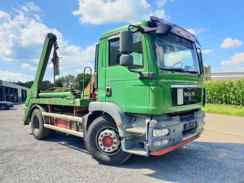 MAN TGM 18.340 Euro5 Afzetsysteem Hyvalift - Truk skip loader: gambar 2 MAN TGM 18.340 Euro5 Afzetsysteem Hyvalift - Truk skip loader: gambar 2