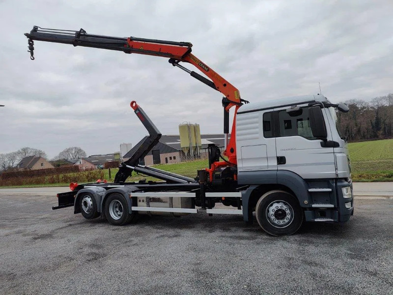 MAN TGS 26.320 Container Multilift + Kraan Palfinger PK16502 - Hook lift, Truk derek: gambar 3 MAN TGS 26.320 Container Multilift + Kraan Palfinger PK16502 - Hook lift, Truk derek: gambar 3
