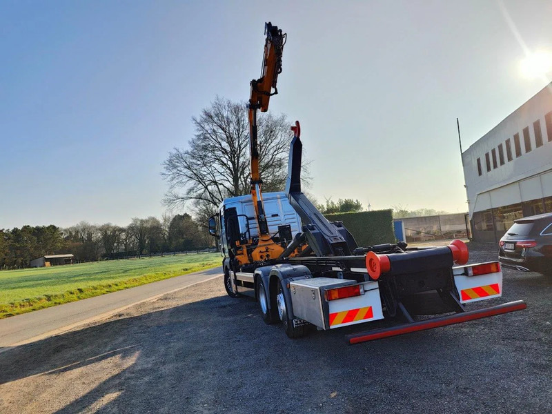 MAN TGX 26.400 6x2 Euro5 Container LEEBUR + Crane Effer 145 - Hook lift, Truk derek: gambar 3 MAN TGX 26.400 6x2 Euro5 Container LEEBUR + Crane Effer 145 - Hook lift, Truk derek: gambar 3