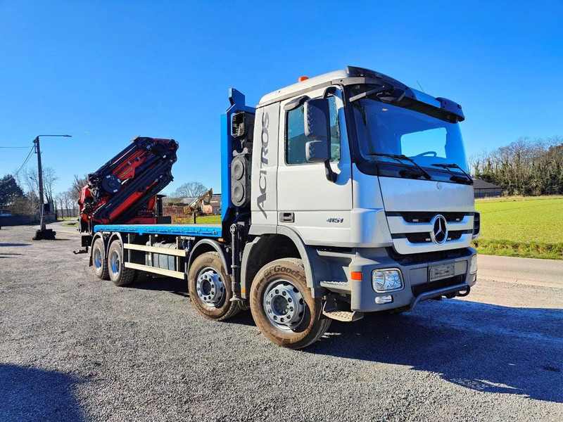 Mercedes-Benz Actros 4151 V8 8x4 Palfinger PK78002 - Truk flatbed, Truk derek: gambar 2 Mercedes-Benz Actros 4151 V8 8x4 Palfinger PK78002 - Truk flatbed, Truk derek: gambar 2