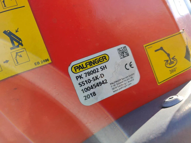 Mercedes-Benz Actros 4151 V8 8x4 roofcrane / dachdecker Palfinger PK78002 + Flyjib PJ170 - Truk flatbed, Truk derek: gambar 5 Mercedes-Benz Actros 4151 V8 8x4 roofcrane / dachdecker Palfinger PK78002 + Flyjib PJ170 - Truk flatbed, Truk derek: gambar 5