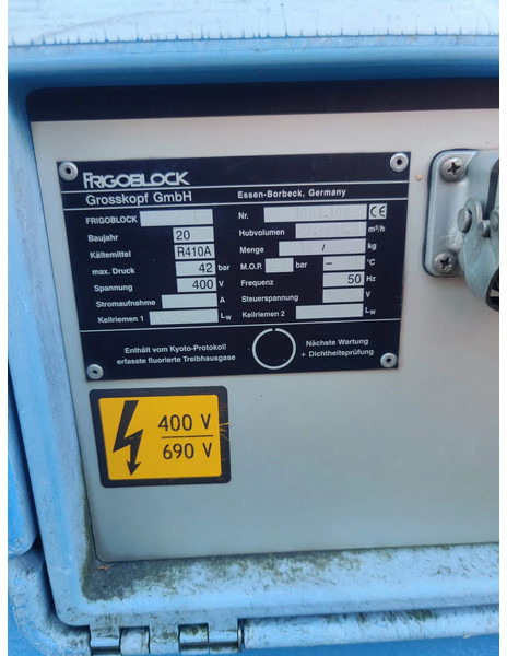 THERMO KING Frigoblock FK 35 SL - E Cooling unit / koelunit - Sistem pendingin: gambar 3 THERMO KING Frigoblock FK 35 SL - E Cooling unit / koelunit - Sistem pendingin: gambar 3