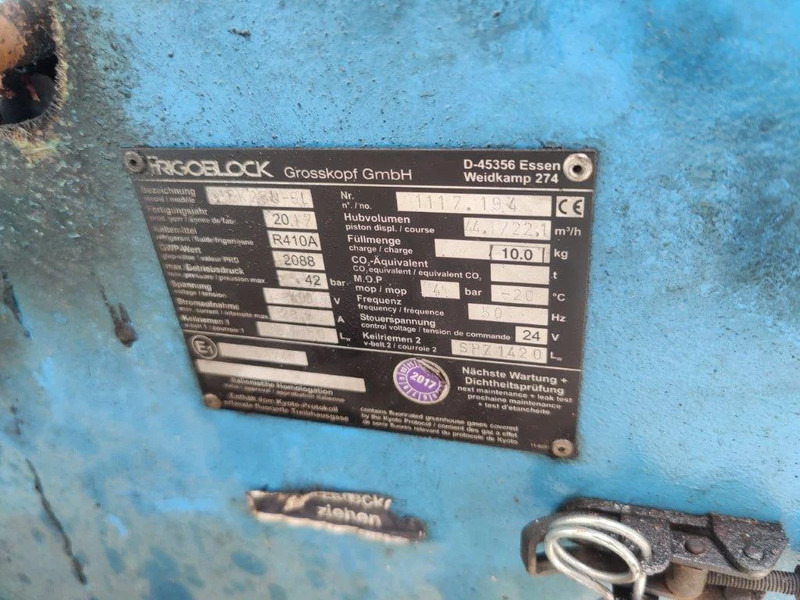 THERMO KING Thermoking FK25U-6L Frigoblock - Sistem pendingin: gambar 3 THERMO KING Thermoking FK25U-6L Frigoblock - Sistem pendingin: gambar 3