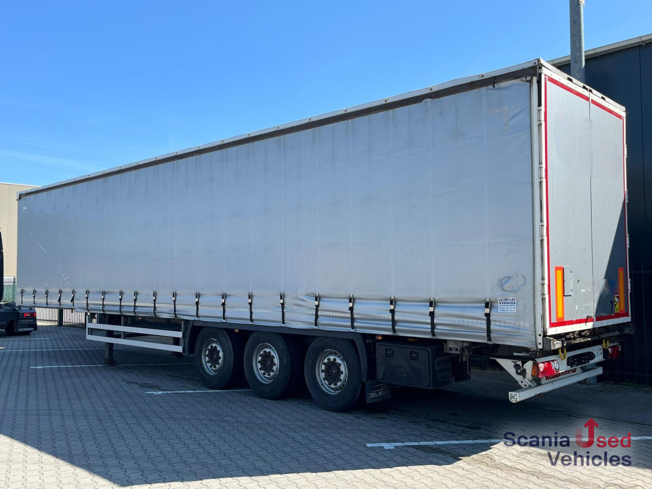 Semi-trailer dengan terpal samping KAESSBOHRER KASSBOHRER XS CURTAINSIDER 3 AXLE 3X STOCK: gambar 10
