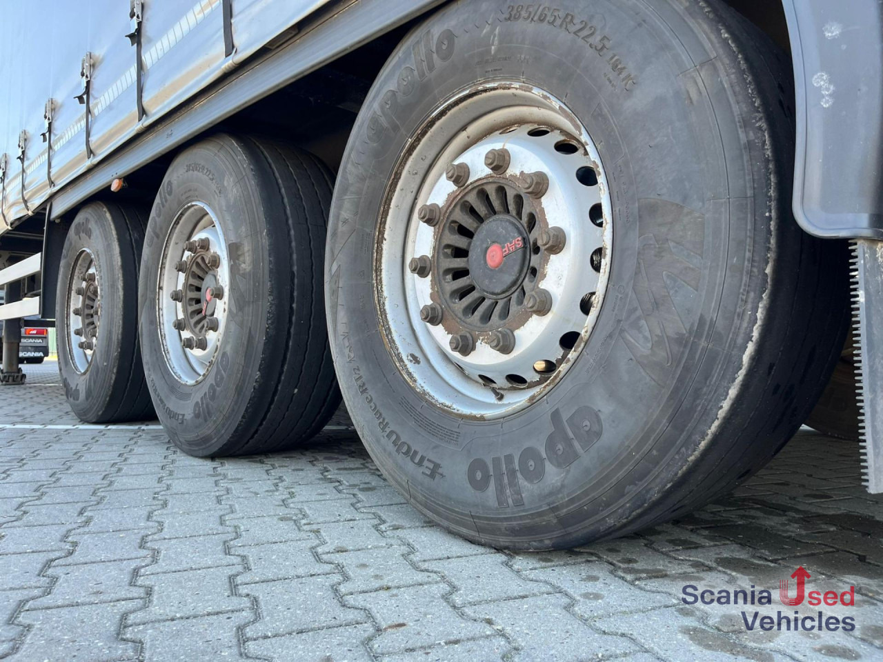 Semi-trailer dengan terpal samping KAESSBOHRER KASSBOHRER XS CURTAINSIDER 3 AXLE 3X STOCK: gambar 7