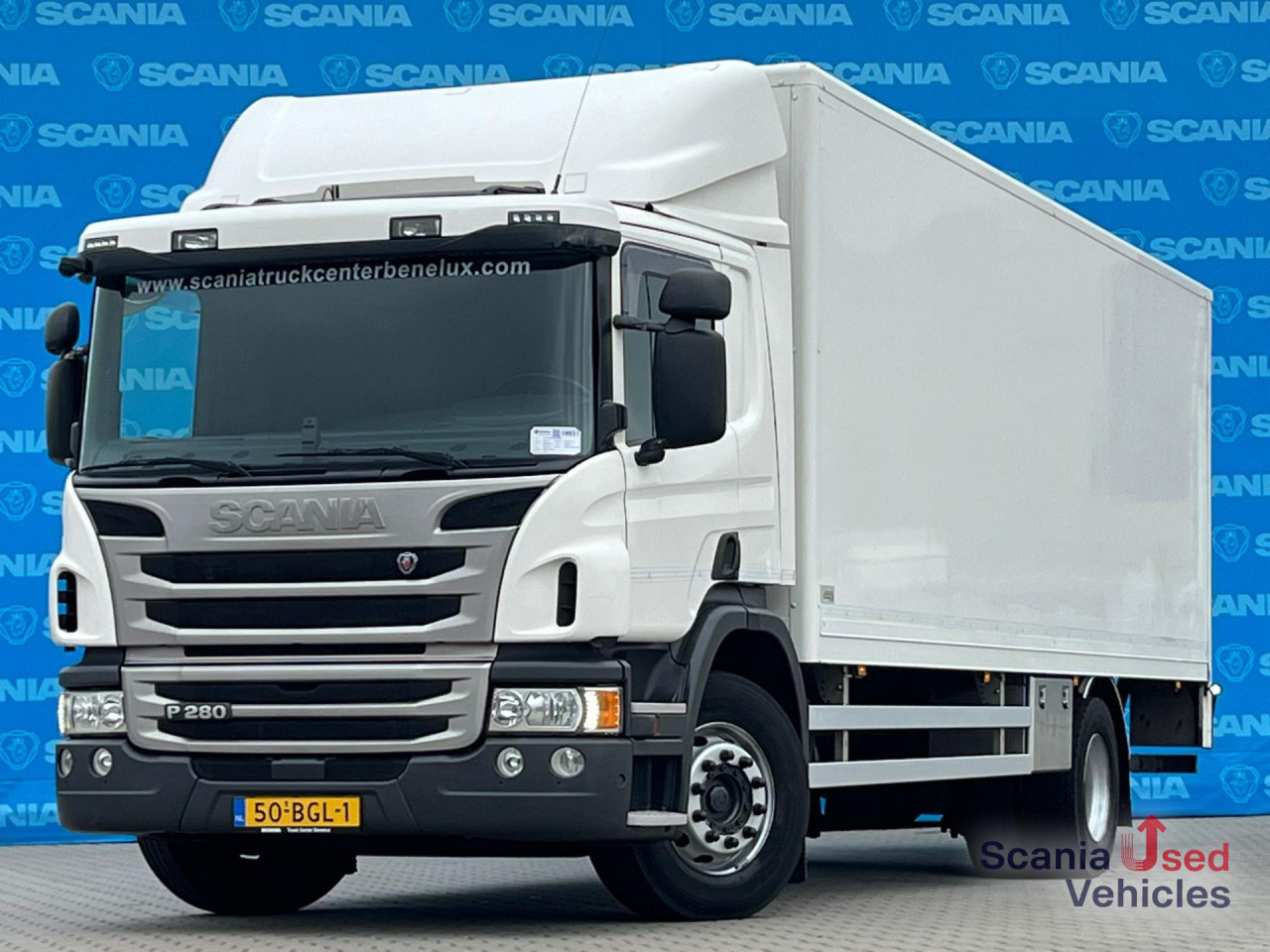 SCANIA P 280 DB4x2MNA TAILLIFT 2T BOX 750x249x230cm - Truk box: gambar 1 SCANIA P 280 DB4x2MNA TAILLIFT 2T BOX 750x249x230cm - Truk box: gambar 1