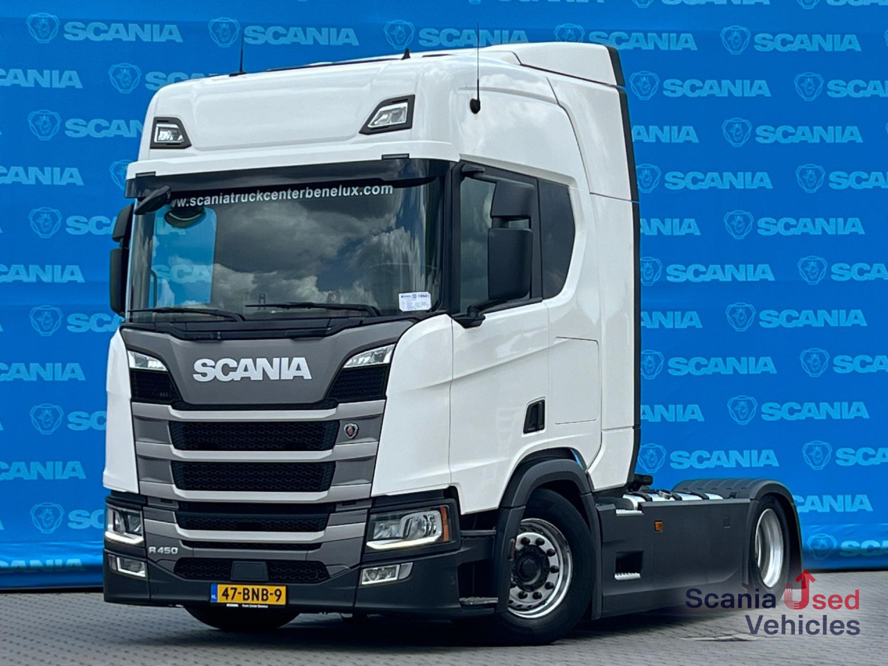SCANIA R 450 A4x2EB RETARDER MEGA / VOLUME DIFF-L 8T PTOV - Tractor head: gambar 1 SCANIA R 450 A4x2EB RETARDER MEGA / VOLUME DIFF-L 8T PTOV - Tractor head: gambar 1