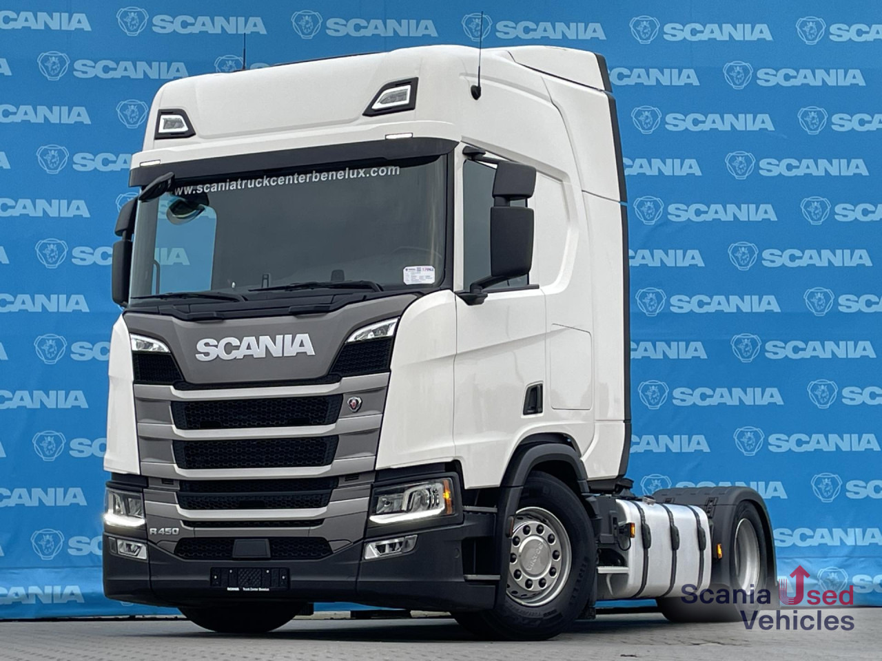 SCANIA R 450 A4x2NB RETARDER DIFF-L FULL AIR HYDRO 8T - Tractor head: gambar 1 SCANIA R 450 A4x2NB RETARDER DIFF-L FULL AIR HYDRO 8T - Tractor head: gambar 1