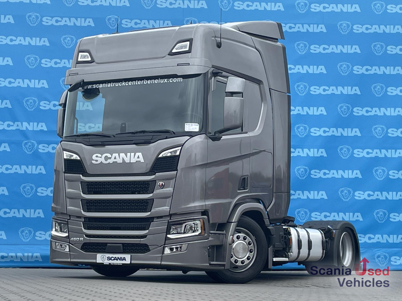 SCANIA R 460 A4x2EB MEGA RETARDER DIFF-L 48DKM SMART2 - Tractor head: gambar 1 SCANIA R 460 A4x2EB MEGA RETARDER DIFF-L 48DKM SMART2 - Tractor head: gambar 1