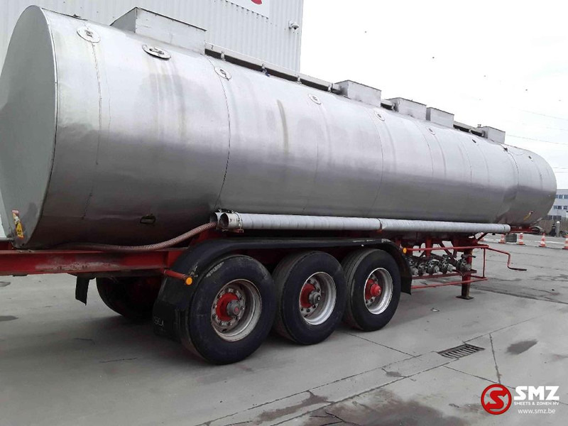 Semi-trailer tangki Magyar Oplegger inox water wine tank: gambar 7
