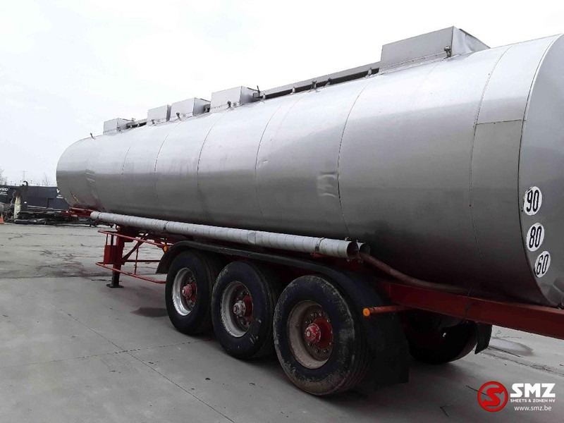 Semi-trailer tangki Magyar Oplegger inox water wine tank: gambar 8