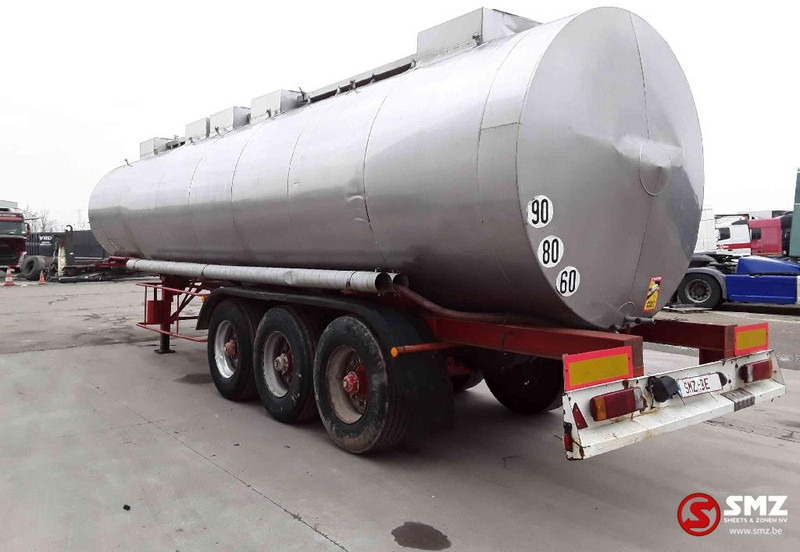 Semi-trailer tangki Magyar Oplegger inox water wine tank: gambar 6