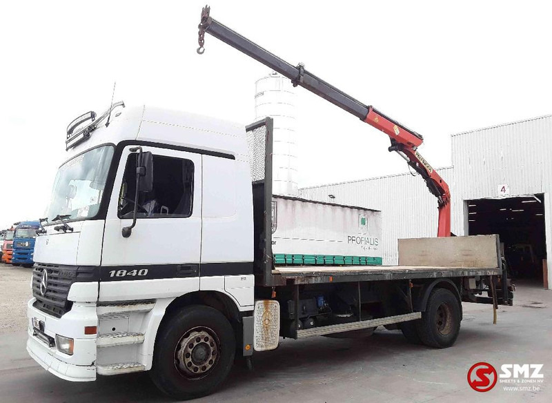 Mercedes-Benz Actros 1840 Palfinger pk7501 remote - Truk flatbed, Truk derek: gambar 4 Mercedes-Benz Actros 1840 Palfinger pk7501 remote - Truk flatbed, Truk derek: gambar 4