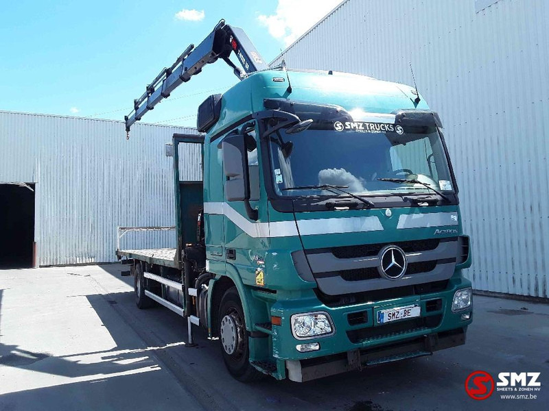 Mercedes-Benz Actros 1841 Hiab 188 bs_5 +remote - Truk flatbed, Truk derek: gambar 1 Mercedes-Benz Actros 1841 Hiab 188 bs_5 +remote - Truk flatbed, Truk derek: gambar 1
