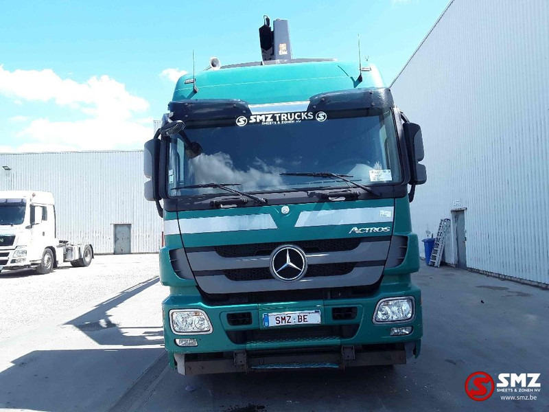 Mercedes-Benz Actros 1841 Hiab 188 bs_5 +remote - Truk flatbed, Truk derek: gambar 2 Mercedes-Benz Actros 1841 Hiab 188 bs_5 +remote - Truk flatbed, Truk derek: gambar 2