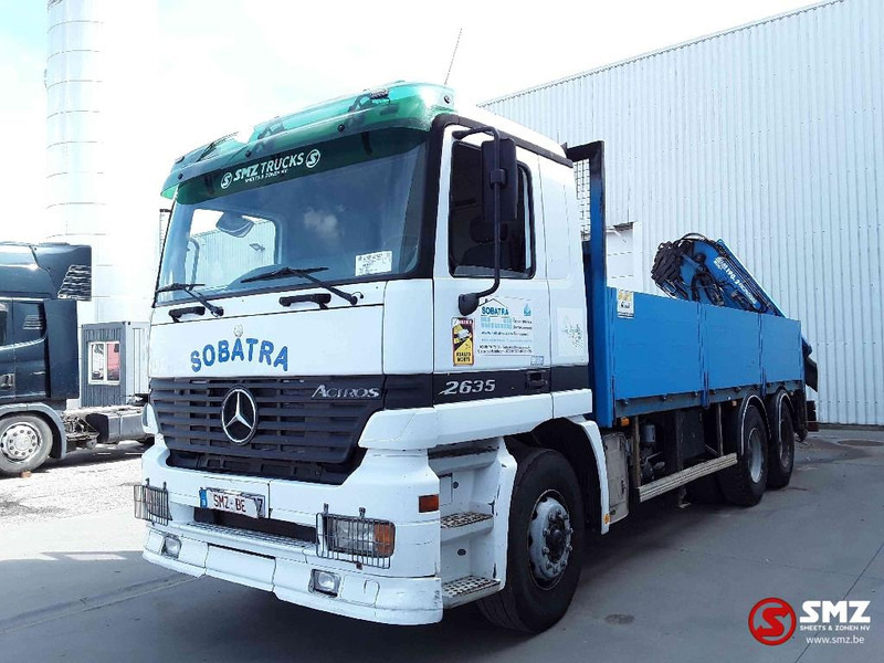 Mercedes-Benz Actros 2635 Atlas Ak190.2A5 - Truk flatbed, Truk derek: gambar 3 Mercedes-Benz Actros 2635 Atlas Ak190.2A5 - Truk flatbed, Truk derek: gambar 3