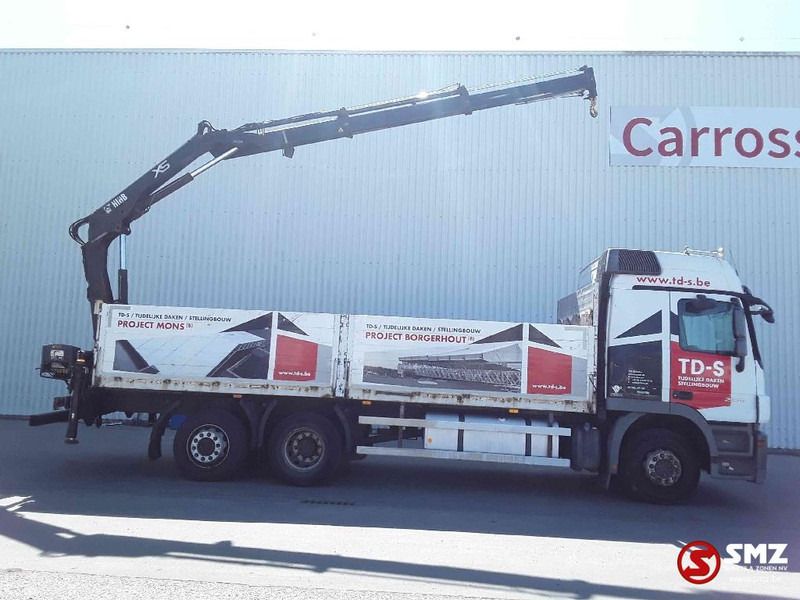 Mercedes-Benz Actros 2636 Hiab 123 B 2+remote - Truk flatbed, Truk derek: gambar 4 Mercedes-Benz Actros 2636 Hiab 123 B 2+remote - Truk flatbed, Truk derek: gambar 4
