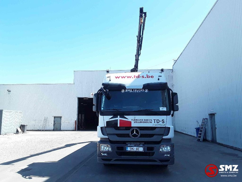 Mercedes-Benz Actros 2636 Hiab 123 B 2+remote - Truk flatbed, Truk derek: gambar 2 Mercedes-Benz Actros 2636 Hiab 123 B 2+remote - Truk flatbed, Truk derek: gambar 2