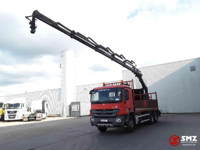 Mercedes-Benz Actros 2641 HIAB 166 ES_5 + remote - Truk flatbed, Truk derek: gambar 3 Mercedes-Benz Actros 2641 HIAB 166 ES_5 + remote - Truk flatbed, Truk derek: gambar 3