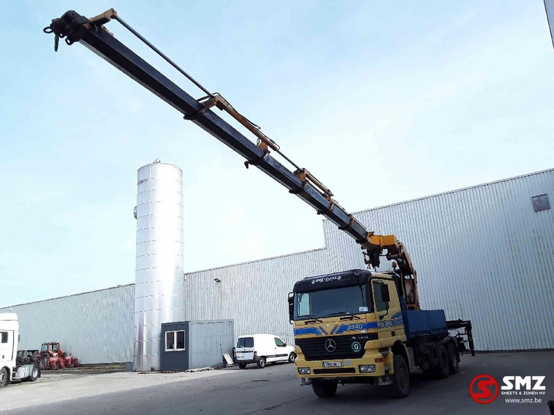 Mercedes-Benz Actros 3340 6x6 Effer 680 6s ext/remote 338'km - Truk flatbed, Truk derek: gambar 5 Mercedes-Benz Actros 3340 6x6 Effer 680 6s ext/remote 338'km - Truk flatbed, Truk derek: gambar 5