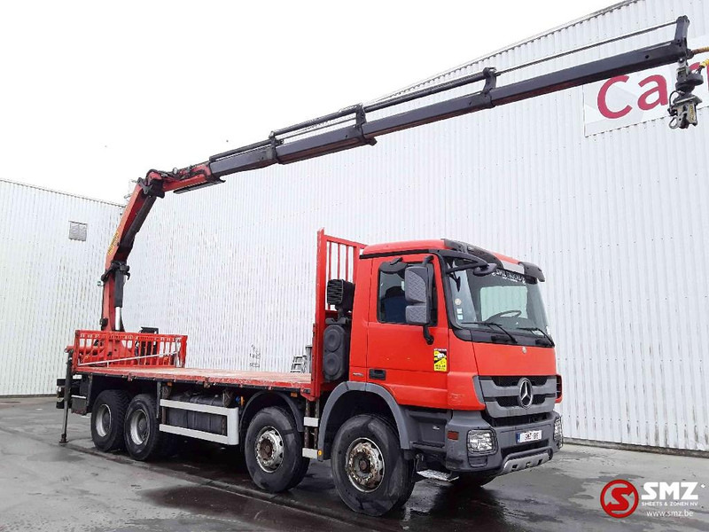 Mercedes-Benz Actros 4144 Palfinger Pk22002Eh 4 ext remote - Truk flatbed, Truk derek: gambar 3 Mercedes-Benz Actros 4144 Palfinger Pk22002Eh 4 ext remote - Truk flatbed, Truk derek: gambar 3