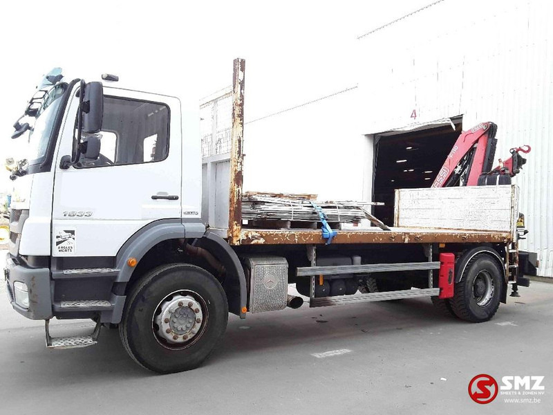 Mercedes-Benz Axor 1833 Fassi f 110a 284000km airco TOP condition - Truk flatbed, Truk derek: gambar 5 Mercedes-Benz Axor 1833 Fassi f 110a 284000km airco TOP condition - Truk flatbed, Truk derek: gambar 5