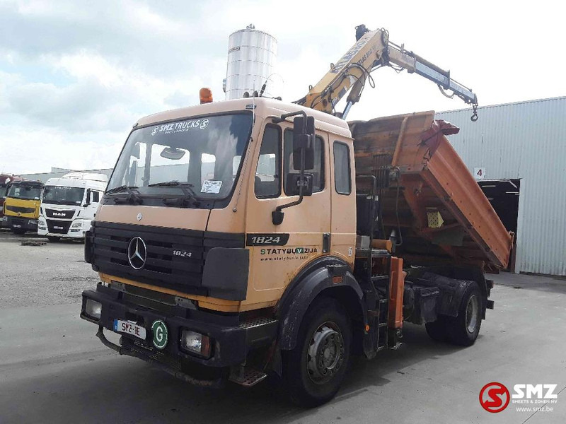 Mercedes-Benz SK 1824 Lames grue Atlas Ak 80-1 - Truk jungkit, Truk derek: gambar 3 Mercedes-Benz SK 1824 Lames grue Atlas Ak 80-1 - Truk jungkit, Truk derek: gambar 3