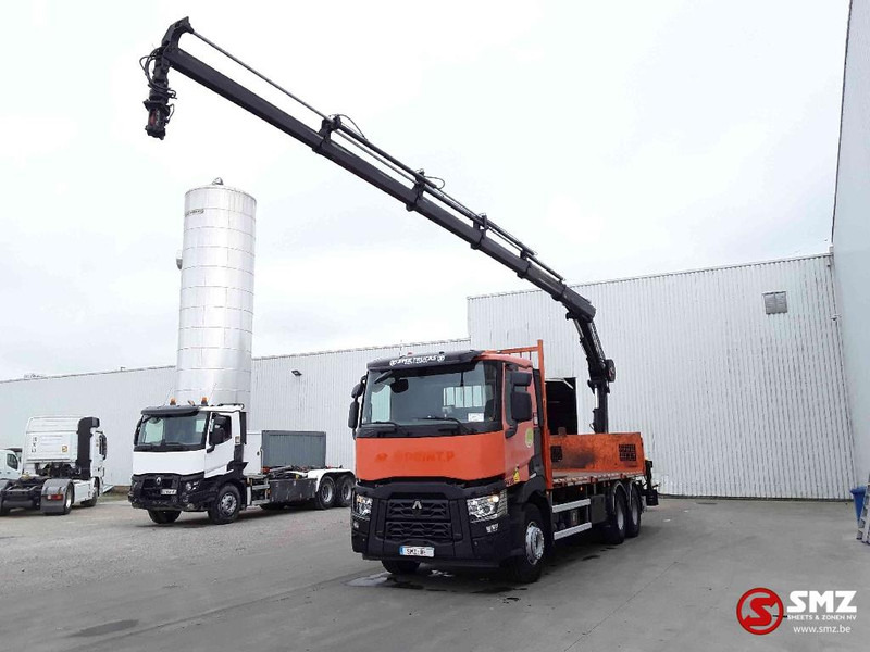 Renault C 430 Hiab 188_es 5+remote - Truk flatbed, Truk derek: gambar 3 Renault C 430 Hiab 188_es 5+remote - Truk flatbed, Truk derek: gambar 3