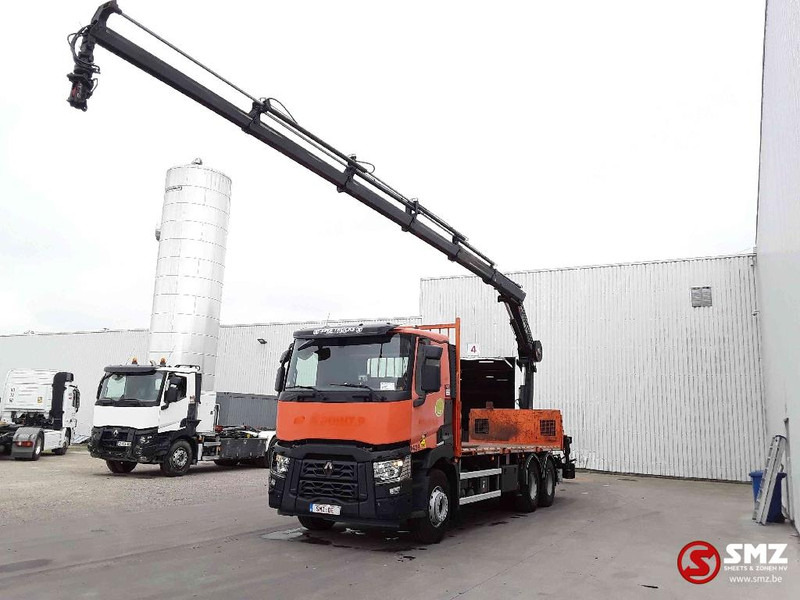 Renault C 430 Hiab 188_es 5+remote - Truk flatbed, Truk derek: gambar 5 Renault C 430 Hiab 188_es 5+remote - Truk flatbed, Truk derek: gambar 5