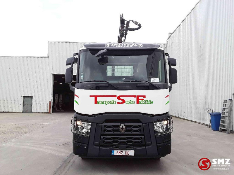 Renault C 430 palfinger pk 1001 remote - Truk flatbed, Truk derek: gambar 2 Renault C 430 palfinger pk 1001 remote - Truk flatbed, Truk derek: gambar 2