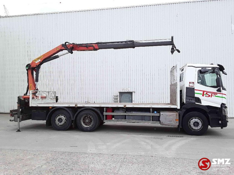 Renault C 430 palfinger pk 1001 remote - Truk flatbed, Truk derek: gambar 4 Renault C 430 palfinger pk 1001 remote - Truk flatbed, Truk derek: gambar 4
