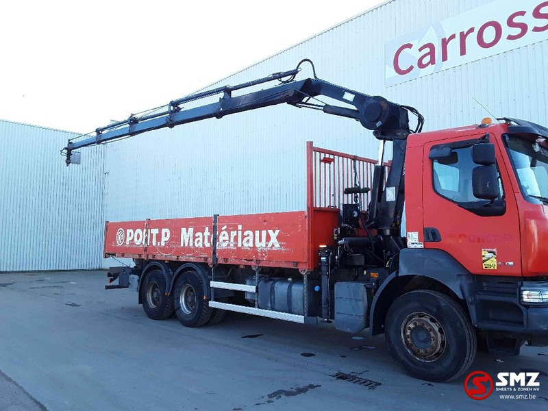 Renault Kerax 430 Hiab 166 E 4 remote - Truk flatbed, Truk derek: gambar 4 Renault Kerax 430 Hiab 166 E 4 remote - Truk flatbed, Truk derek: gambar 4