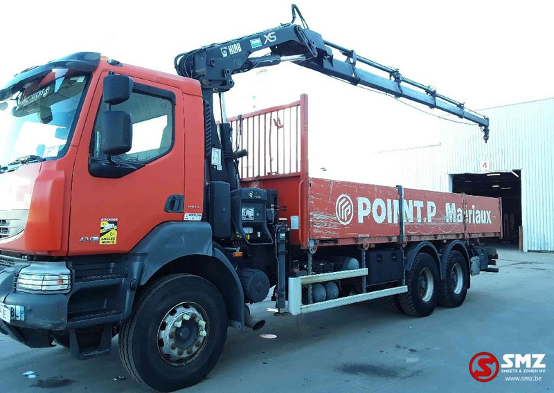 Renault Kerax 430 Hiab 166 E 4 remote - Truk flatbed, Truk derek: gambar 5 Renault Kerax 430 Hiab 166 E 4 remote - Truk flatbed, Truk derek: gambar 5