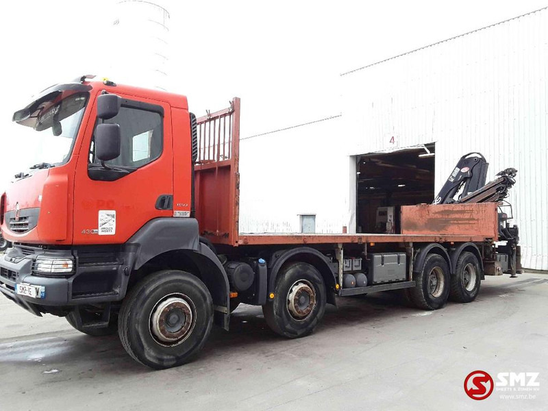 Renault Kerax 430 hiab 166 B- +remote - Truk flatbed, Truk derek: gambar 5 Renault Kerax 430 hiab 166 B- +remote - Truk flatbed, Truk derek: gambar 5