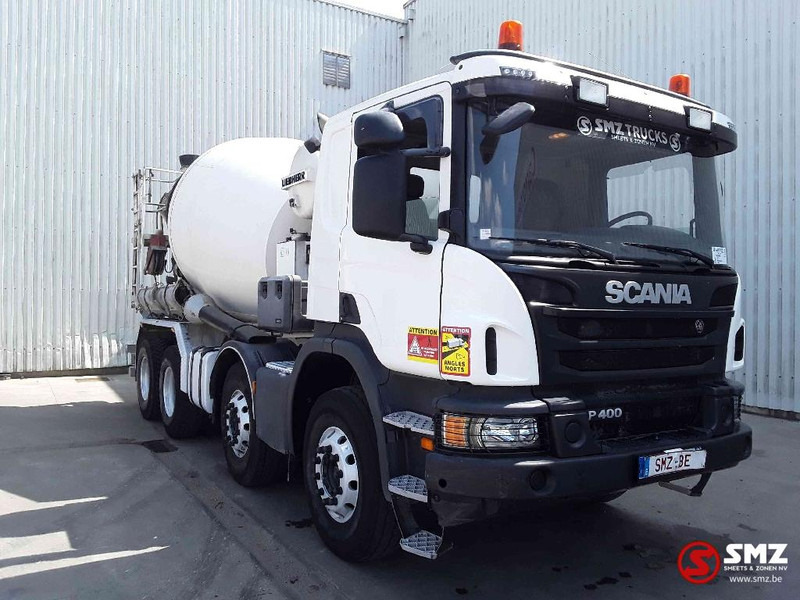 Scania P 400 8m3 + transportband - Truk pengaduk beton: gambar 1 Scania P 400 8m3 + transportband - Truk pengaduk beton: gambar 1