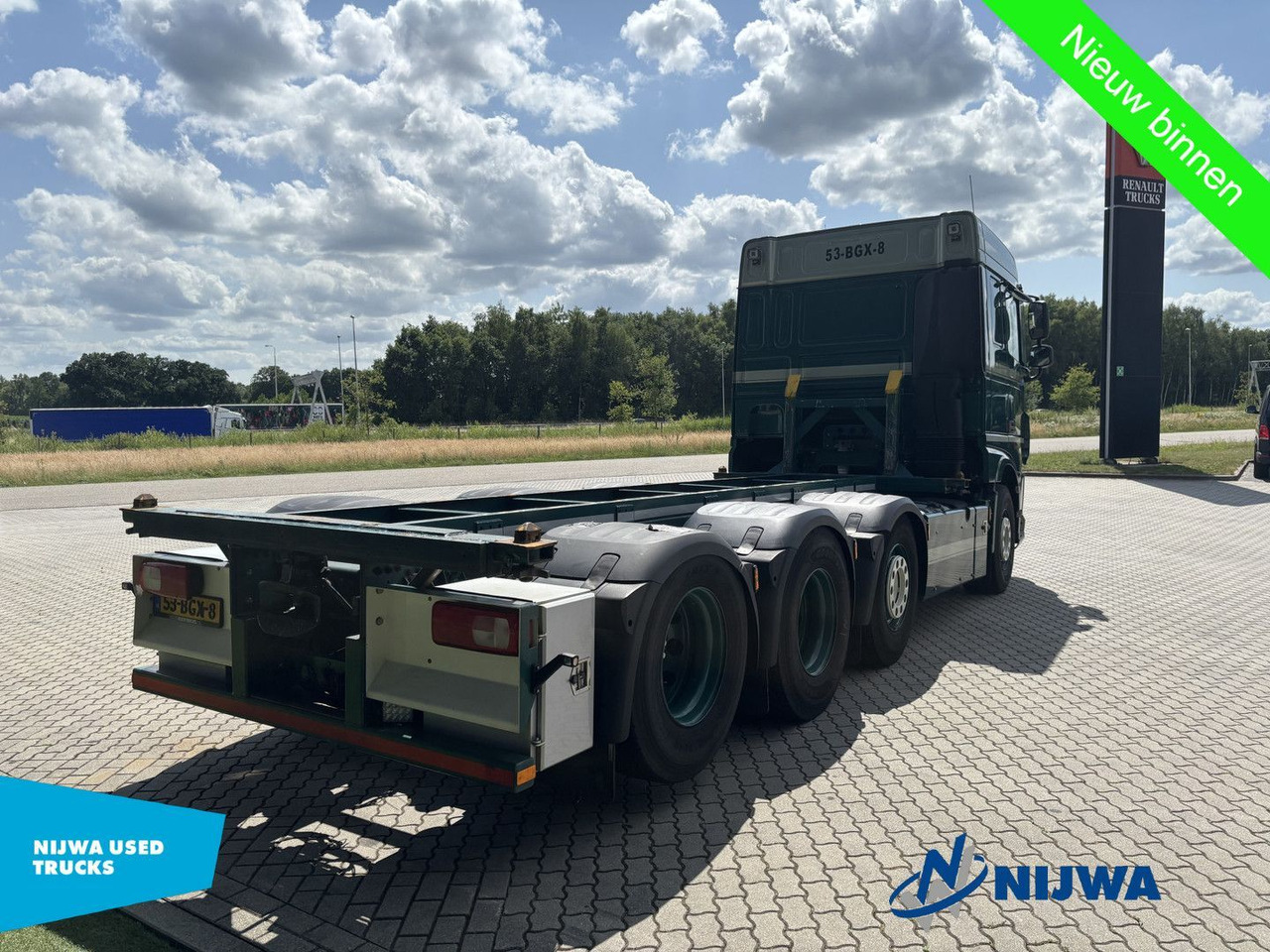 DAF XF 460 8x2 20ft container systeem - Hook lift: gambar 3 DAF XF 460 8x2 20ft container systeem - Hook lift: gambar 3