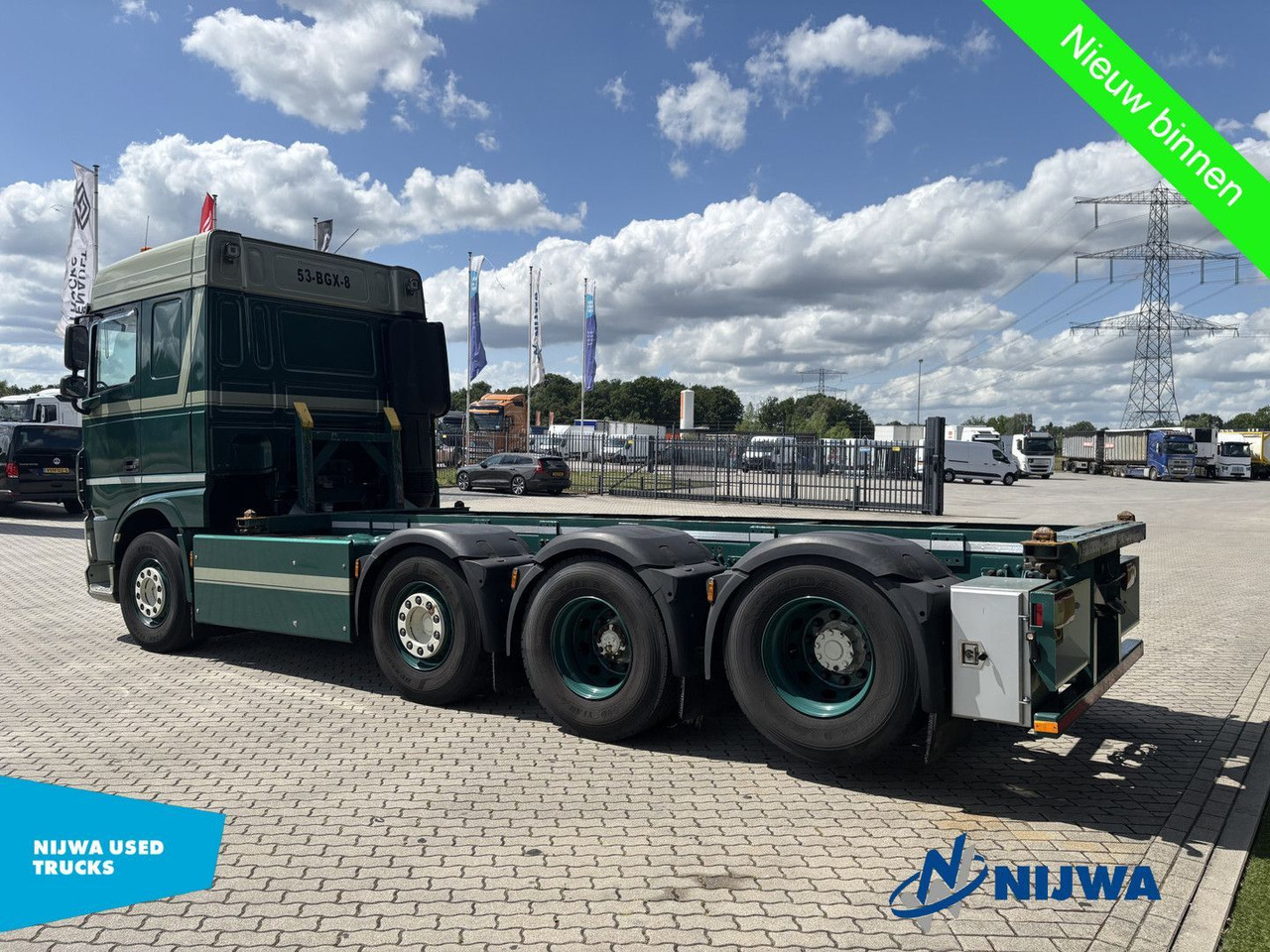 DAF XF 460 8x2 20ft container systeem - Hook lift: gambar 4 DAF XF 460 8x2 20ft container systeem - Hook lift: gambar 4
