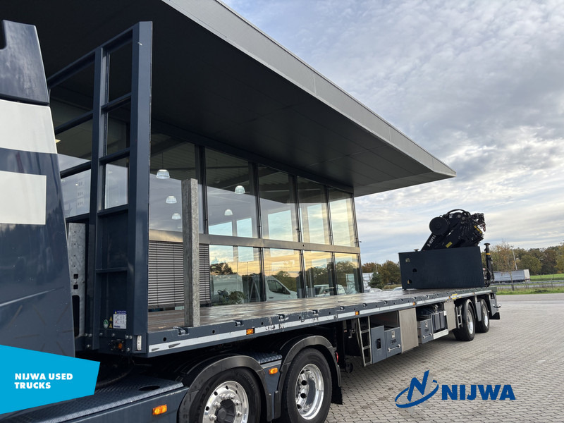 Vlastuin Hiab X-HIPRO 358 36T/M + 120 KwH accupakketen - Semi-trailer flatbed: gambar 1 Vlastuin Hiab X-HIPRO 358 36T/M + 120 KwH accupakketen - Semi-trailer flatbed: gambar 1