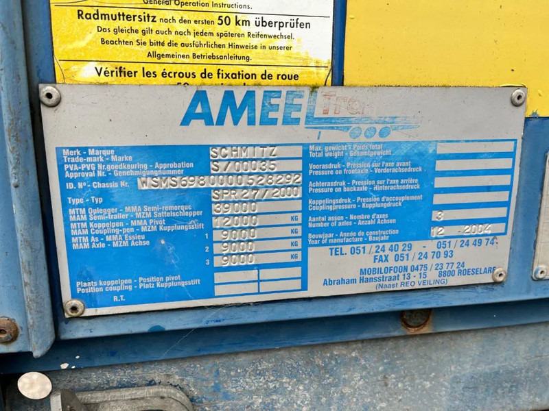 Schmitz Cargobull Schuifzeilen / Coil / Schuifdak - Semi-trailer dengan terpal samping: gambar 5 Schmitz Cargobull Schuifzeilen / Coil / Schuifdak - Semi-trailer dengan terpal samping: gambar 5