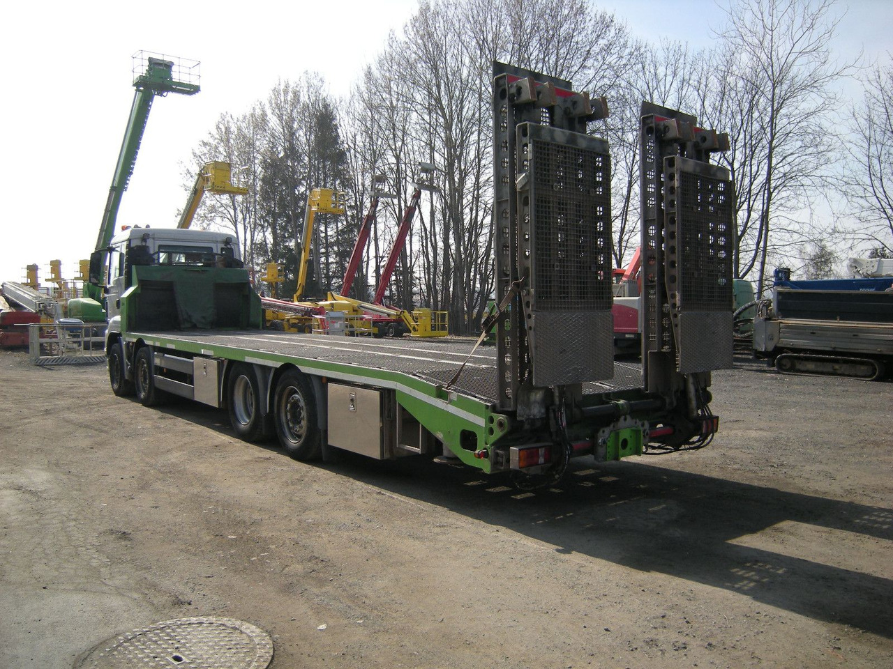 MAN 35.400, Zanner Plateau, Rampen, Winde - Mobil derek: gambar 4 MAN 35.400, Zanner Plateau, Rampen, Winde - Mobil derek: gambar 4