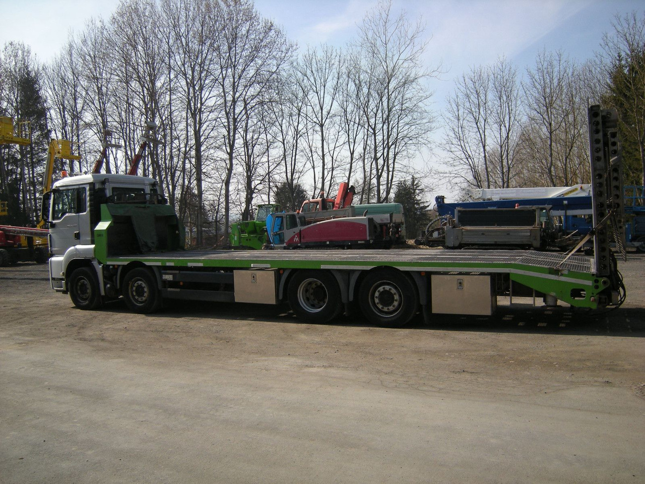 MAN 35.400, Zanner Plateau, Rampen, Winde - Mobil derek: gambar 5 MAN 35.400, Zanner Plateau, Rampen, Winde - Mobil derek: gambar 5