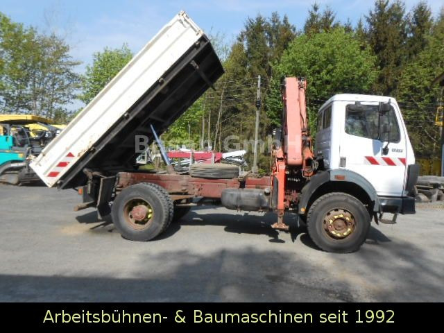 Mercedes-Benz MB 1717 AK Kipper Allrad mit Kran Atlas 100.1 Mercedes-Benz MB 1717 AK Kipper Allrad mit Kran Atlas 100.1 - Truk jungkit, Truk derek: gambar 1 Mercedes-Benz MB 1717 AK Kipper Allrad mit Kran Atlas 100.1 Mercedes-Benz MB 1717 AK Kipper Allrad mit Kran Atlas 100.1 - Truk jungkit, Truk derek: gambar 1
