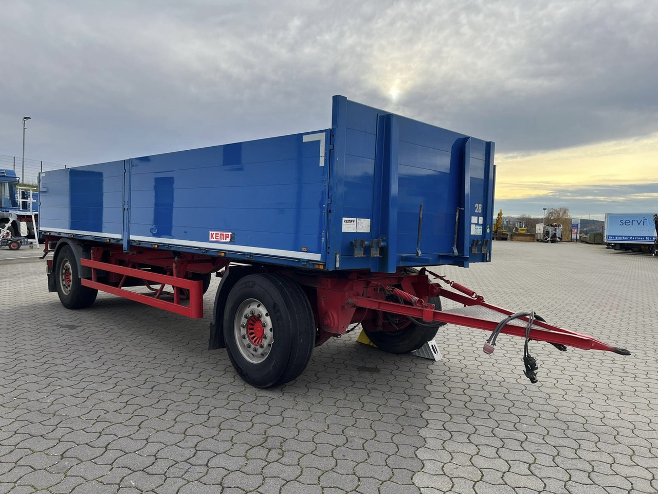 Kempf PA18 Baustoff - Trailer flatbed: gambar 4 Kempf PA18 Baustoff - Trailer flatbed: gambar 4