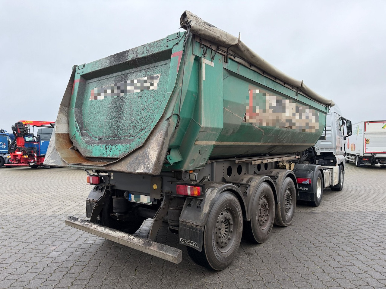 Kempf SKM 35/3 Kippauflieger Alu - Semi-trailer jungkit: gambar 4 Kempf SKM 35/3 Kippauflieger Alu - Semi-trailer jungkit: gambar 4