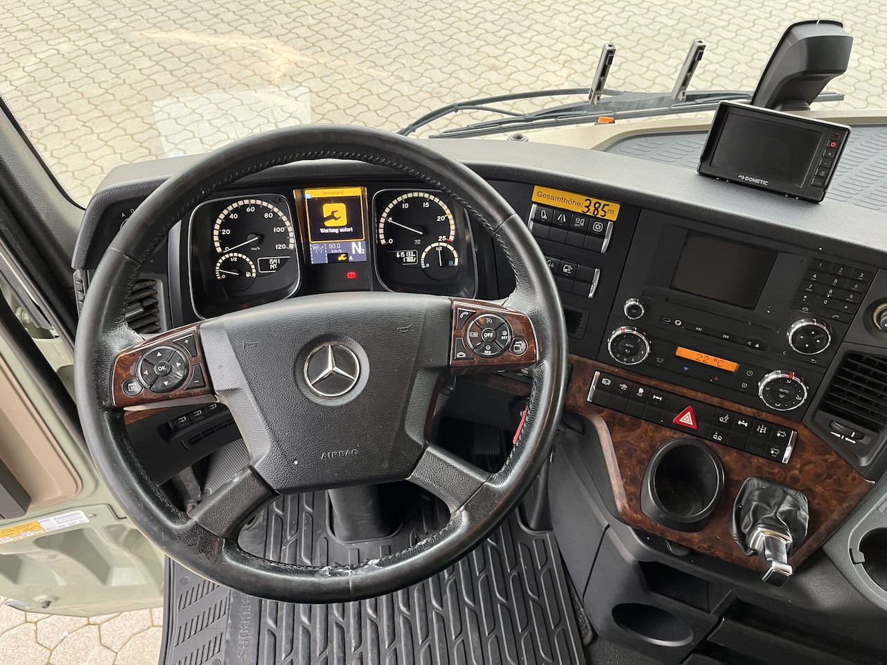 Mercedes-Benz Actros 2545 6x2 Atlas 265-A6 Lenk- Liftachse - Truk flatbed, Truk derek: gambar 2 Mercedes-Benz Actros 2545 6x2 Atlas 265-A6 Lenk- Liftachse - Truk flatbed, Truk derek: gambar 2
