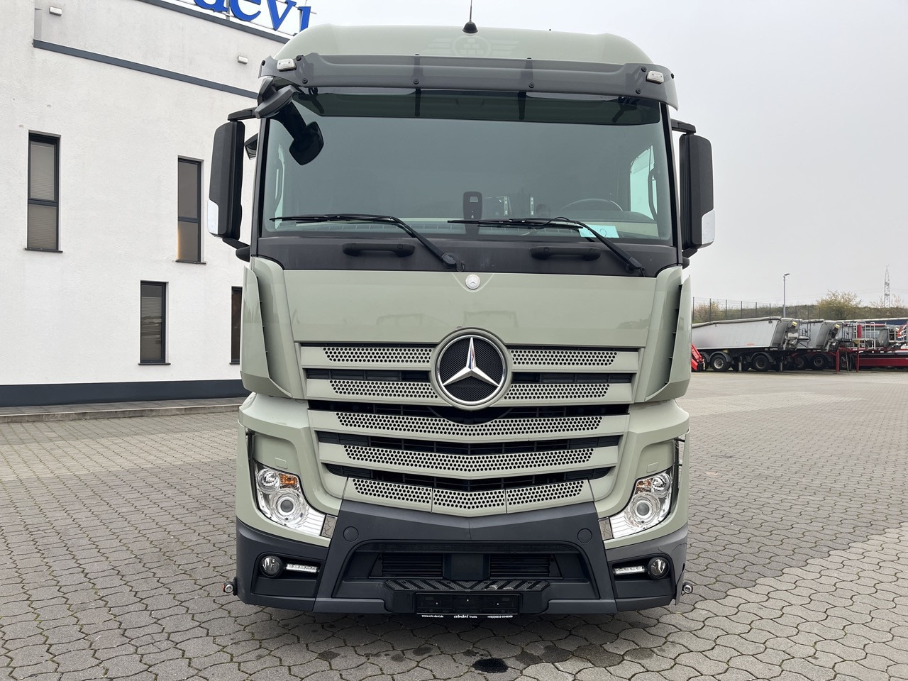 Mercedes-Benz Actros 2545 6x2 EFFER Atlas 265-A6 Lenk- Liftachse - Truk flatbed, Truk derek: gambar 3 Mercedes-Benz Actros 2545 6x2 EFFER Atlas 265-A6 Lenk- Liftachse - Truk flatbed, Truk derek: gambar 3