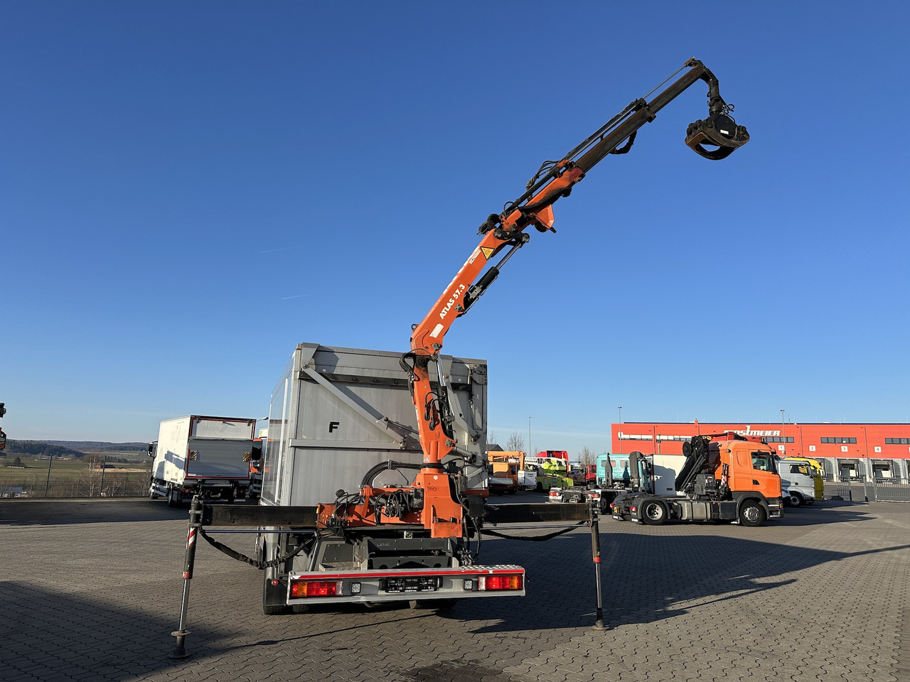 Mercedes-Benz Atego 1529 4x2  Atlas 57.3-A2   Kadaverkipper - Truk jungkit, Truk derek: gambar 4 Mercedes-Benz Atego 1529 4x2  Atlas 57.3-A2   Kadaverkipper - Truk jungkit, Truk derek: gambar 4