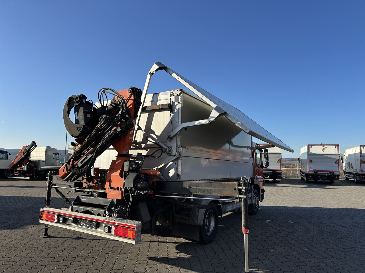 Mercedes-Benz Atego 1529 4x2  Atlas 57.3-A2   Kadaverkipper - Truk jungkit, Truk derek: gambar 2 Mercedes-Benz Atego 1529 4x2  Atlas 57.3-A2   Kadaverkipper - Truk jungkit, Truk derek: gambar 2