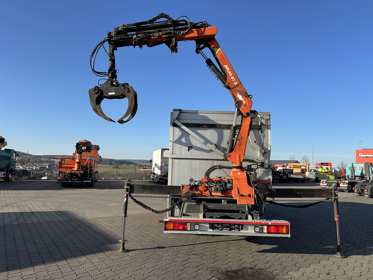 Mercedes-Benz Atego 1529 4x2  Atlas 57.3-A2   Kadaverkipper - Truk jungkit, Truk derek: gambar 3 Mercedes-Benz Atego 1529 4x2  Atlas 57.3-A2   Kadaverkipper - Truk jungkit, Truk derek: gambar 3