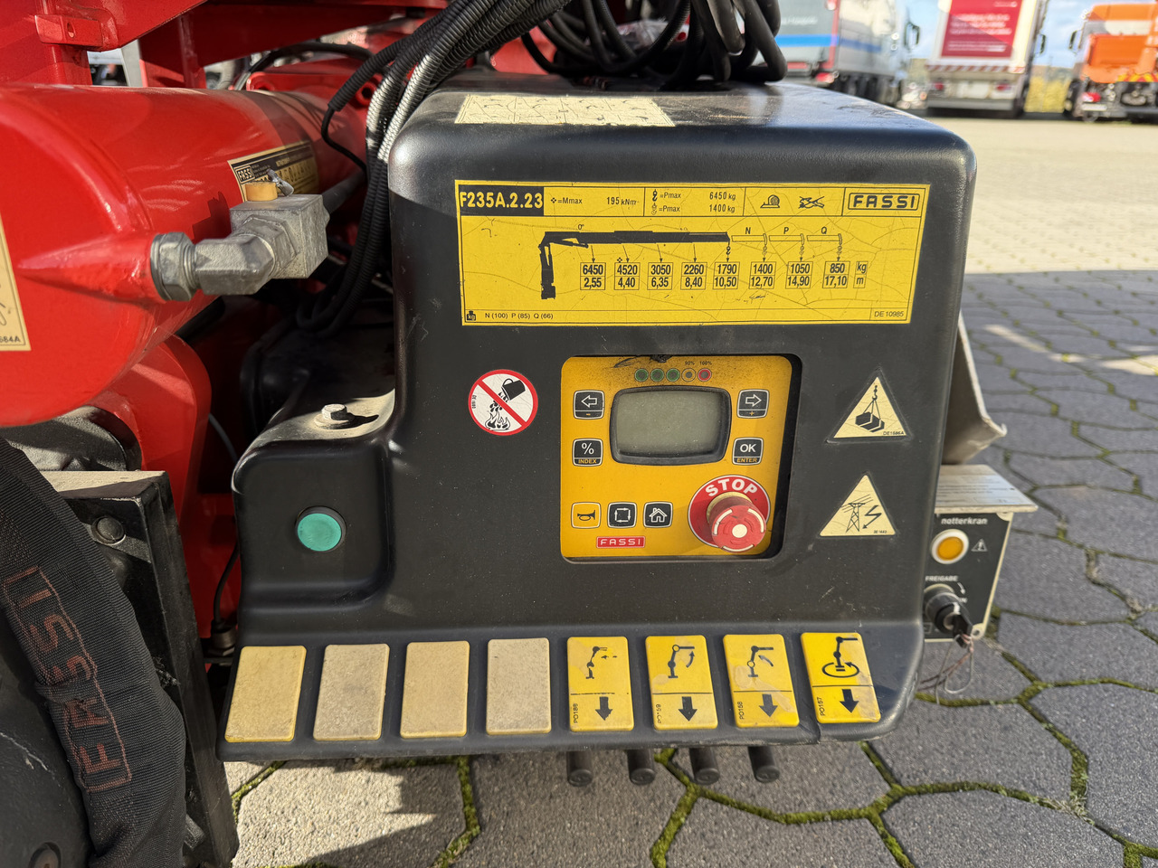 Derek pemuat Palfinger FASSI F 235 A.2.23 Kran + Funk: gambar 7